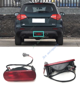 Red Lens Rear Bumper Brake Lamp Fog Light Indicator j For Suzuki Vitara 2015-17 - Picture 1 of 5