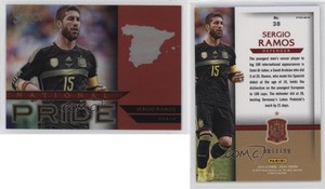 2015-16 Panini Select National Pride Red Prizm /199 Sergio Ramos #38
