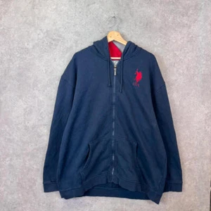 U.S Polo Assn Hoodie Herren Gr. XXl Navy Reißverschluss - Bild 1 von 4