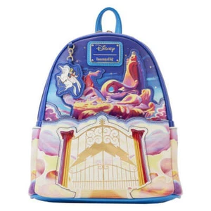 New Licensed Loungefly Hercules 1997 Mount Olympus Gates Vegan Leather Backpack - Picture 1 of 1
