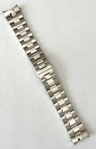Original Tissot Powermatic For Case-Back # T127407A Steel Watch Band Bracelet - Picture 1 of 3