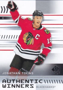 19/20 SP AUTÉNTICO... punteras de Jonathan... ganadores auténticos... tarjeta # AW-JT... BLACKHAWKS - Imagen 1 de 1