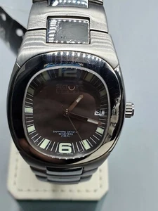Herrenuhr Sector Snl 760 Datum graues Ziffernblatt Schweizer Uhrwerk Saphirglas - Bild 1 von 9