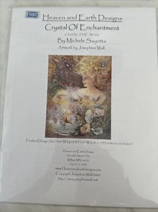 Heaven And Earth Designs “crystal Of Enchantment” HAEJW002 Cross Stitch Chart - Picture 1 of 2