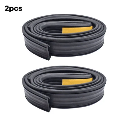 2x Front Door Glass Run Channel Weatherstrip Seals Pair For Chevy GMC Pickup - Image 1 of 4