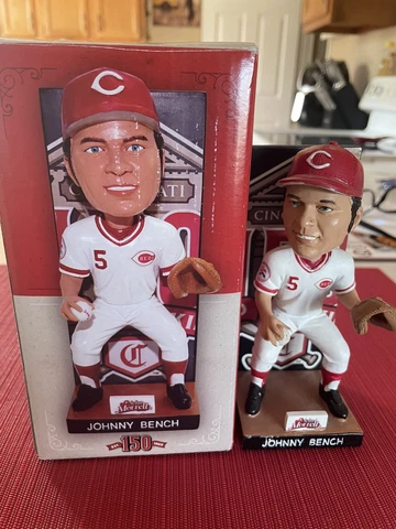 Johnny Bench Bobblehead, 150 Series Bobblehead, By John Morrell, (BO) Cover