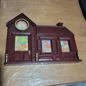 Wall Mounted Resin Schoolhouse Picture Frame - Picture 1 of 2