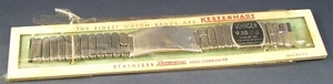 Vintage NOS Kestenmade VOYAGER Sterlingsilber Etikett Herren Uhrenarmband Armband 16 mm - Bild 1 von 4