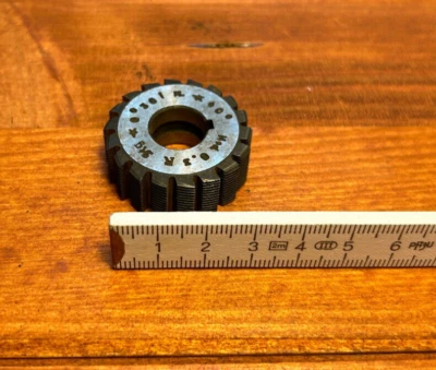 Modulfräser 0,3 40° Abwälzfräser Zahnradfräser HSS DDR Ø35mm - Bild 1 von 4