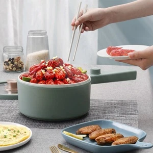 Multi-function Pot Household Rice Cooker Electric Cooking Pot Dormitory Noodle P - Picture 1 of 11