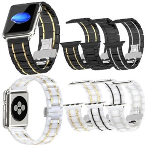 Keramik Armband Uhrenarmband Strap Armband für Apple iWatch Series 7/6/5/4/3/SE - Bild 1 von 44