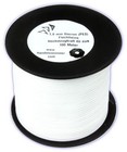 1,6mm Dacron 80daN 100m extrem dehnungsarm weiß Drachenschnur Einleiner PES