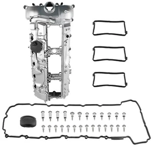Valve Cover w/ Gasket For BMW X5 135i 335i 535i 640i xDrive E70 F15 3.0L N55B30 - Picture 1 of 10