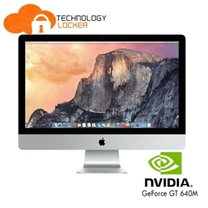 Apple iMac A1418 21.5" Late 2012 i5-3330S 8GB 1TB HDD GT 640M OS Catalina - Picture 1 of 4