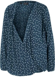 Camicia premaman con funzione allattamento taglia 40 blu scuro tunica gravidanza nuova - Foto 1 di 1