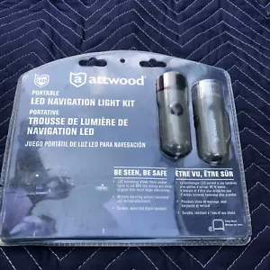 Attwood Portable LED Navigation Light Kit NIP - Foto 1 di 6