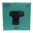 Logitech C270 HD Webcam 720p schwarz - Neu im Karton - SCHNELLER VERSAND - in der Hand