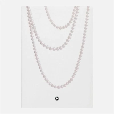 MONTBLANC 146 Pearl White Notebook MB118641 118641 - Image 1 of 3