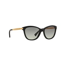 New Ralph Lauren RA5201 126511 Sunglasses Black Frame Grey Gradient Lens NIB
