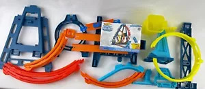Hot wheels Track builder Triple Loop Complete Set - Picture 1 of 7