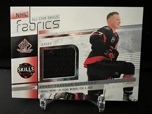 2022-23 Upper Deck SP Game Used All-Star Skills Fabrics Brady Tkachuk #AS-2 - Picture 1 of 2
