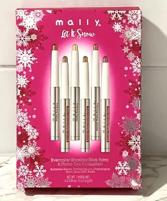 Mally “Let It Snow” Evercolor 6 Pcs Shadow Stick Extra Collection NIB - Image 1 of 4