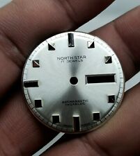 VINTAGE  NORTH STAR ANTIMAGNETIC WATCH DIAL 28MM FOR PARTS/REPAIR/WATCHMAKERS#
