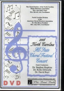 All State Choral Festival 2008 Concert North Carolina  DVD - Picture 1 of 2