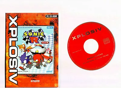  Sonic R : MADE FOR SEGA PC FOR COMPUTER PC CD-ROMS