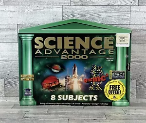 Vintage Science Advantage 2000 8 Subjects CD-ROM 5 CD Set Windows 95 New In Box - Picture 1 of 19