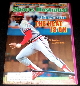 23 settembre 1985 Sport Illustrato OZZIE SMITH St. Louis Cardinals - Foto 1 di 1