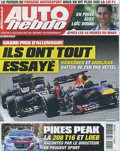 AUTO HEBDO Nr. 1917 vom 10. JULI 2013 GP DEUTSCHLAND PIKES PEAK - Bild 1 von 1