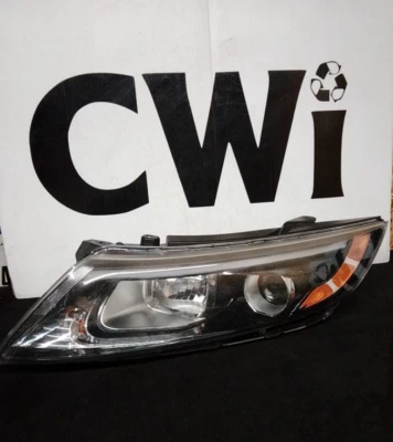 Driver Headlight US Market VIN 7 8th Digit Halogen Fits 14-15 OPTIMA 889626 - Image 1 of 4