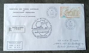 TIMBRE STAMP .. TAAF - FSAT ENVELOPPE POLAIRE - POLAR COVER ST PAUL A. 1998 ~V21 - Imagen 1 de 1