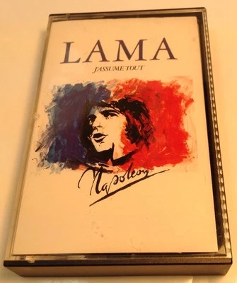SERGE LAMA Tape Cassette DE BONAPARTE A NAPOLEON 1982 Polygram Canada 7579-039 - Image 1 of 4