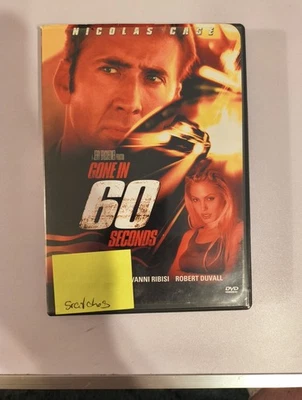 Gone in 60 Seconds (DVD, 2000) – Pre-Owned – Plays with Some Scratches – Special Foto 1 de 2