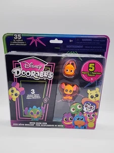 2024 Disney Doorables NEON GLOW PEEK Mystery 5er Pack Nemo/ Roo Plus 3 weitere - Bild 1 von 2