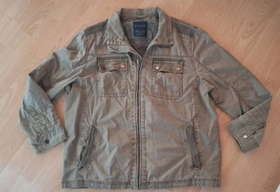 ▪︎ CANDA ▪︎ Übergangs-/Cargo-/Outdoor-Jacke Gr. XXL - Khakigrün  - Bild 1 von 4