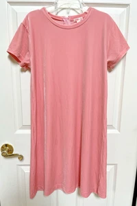 J. Crew Crewcuts Everyday Pink Velvet Dress Size 16 - Picture 1 of 3