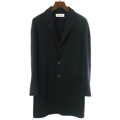 ABRIGO DE LANA CARUSO 2TONE D F CHETR NEGRO 44 Usado MESC-0 Foto 1 de 4