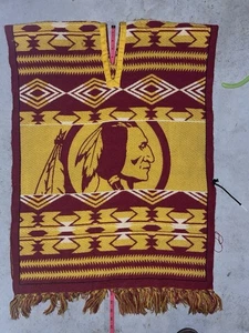 maglione poncho vintage Washington Redskins - Foto 1 di 21