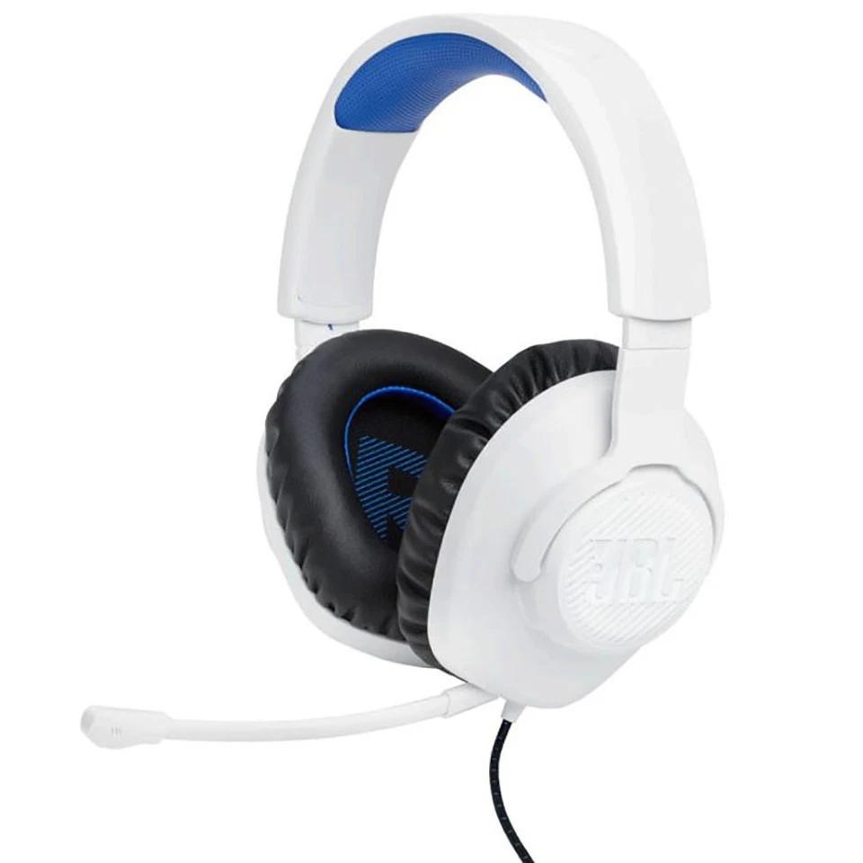 JBL Quantum 100P Console Gaming Headset - White