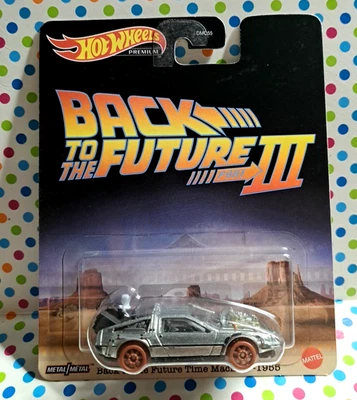 Hot Wheels Premium Back to the Future Time Machine 1955 nuevo B2 Foto 1 de 4