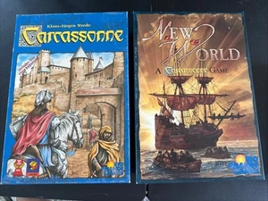 Carcassonne Board Game 2000 Plus New World Expansion Set - Picture 1 of 4