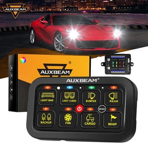 Sistema electrónico de panel de interruptor de 8 velocidades AUXBEAM RB80 RGB para Hummer H2 2003-2009 - Imagen 1 de 12