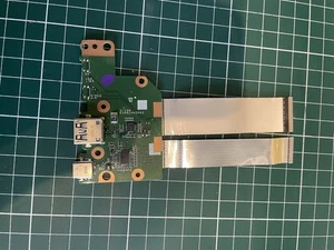 Acer Chromebook CB514-1H CB514-1HT USB Port PCB Board Genuine G74 - Afbeelding 1 van 1