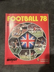 Figurine Panini Football 78 Sticker Album Good Condition - Picture 1 of 2