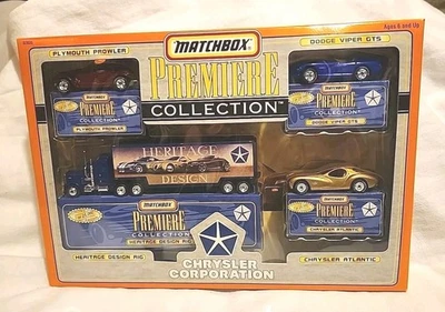 1997 MatchBox 32835 Premiere Chrysler Atlantic Prowler VIPER GTS Die-Cast Cars - Image 1 of 3