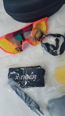 Очки солнцезащитные поляризованные велосипедные X-TIGER Inter 5 линз Ciclismo мужские или женские - Изображение 1 из 3