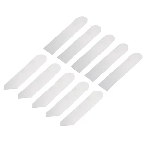 Stainless Steel Metal Flat Curved Spudger Kit 0.1mm Thin Pry Opening Tool 5 Set - Afbeelding 1 van 5